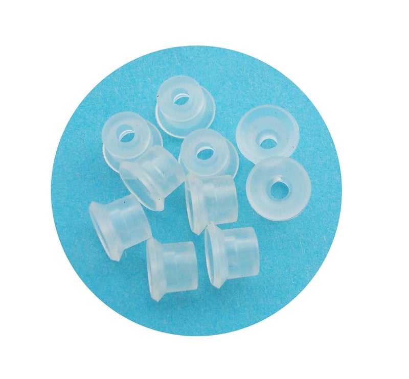 SICODA VP Series Silicone Robotic Arm Vacuum Suction Cup,VP-R Single-Layer Vaccum Suction Cup Grip Device,Pack of 10 (VP8R) - Image 1